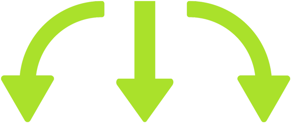 three-green-arrows-pointing-down